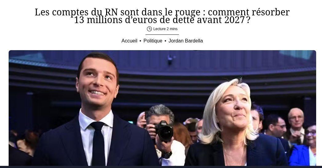 MadGui1902's tweet image. les suceuses du #RN n'ont honte de rien, aucune banque a part si on lui vend la France clé en main comme à la Russie et à la Hongrie ne financera un parti qui est en faillite perpétuelle depuis 20 ans, un parti qui est condamné pour détournement de fond, abus de bien sociaux etc
