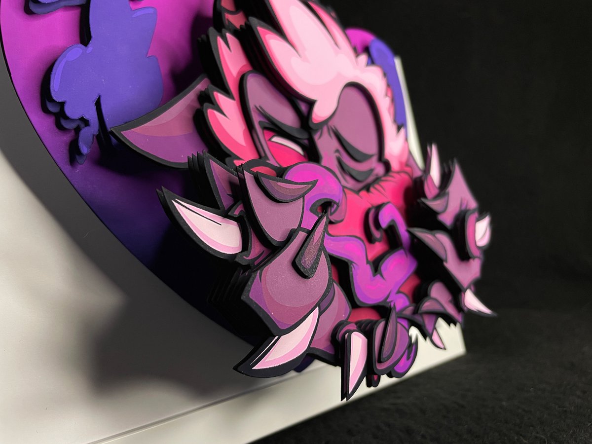 made_by_Franch's tweet image. Hey, just look how cool our collab with @Pack2Mak  turned out :з

Cult fans on here? This beauty will be raffled off )

#craft #handmade #cultofthelamb #diorama