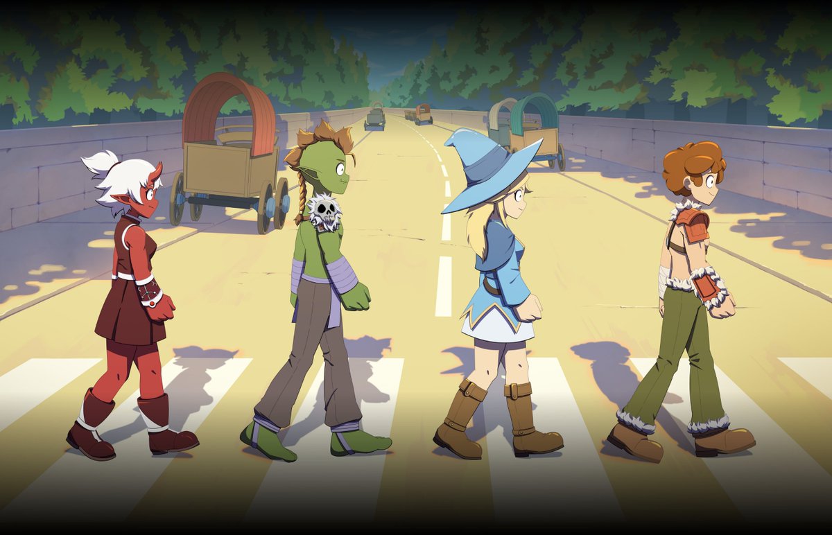 RuyuiStudios's tweet photo. Four strangers brought together by an ancient fate. Each is carrying a piece of a mystery that no single one of them can solve alone. https://t.co/ovgfK5rjFv