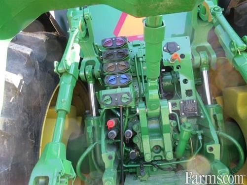 FarmsPrairies's tweet image. 2023 John Deere 8R 410 👇

EVT 40K transmission, 84 GPM dual hydraulic pump, 5 SCVs, IF480/80R50 duals, front fendors, and more, available at @greenlandequip.

farms.com/used-farm-equi…

#Tractors