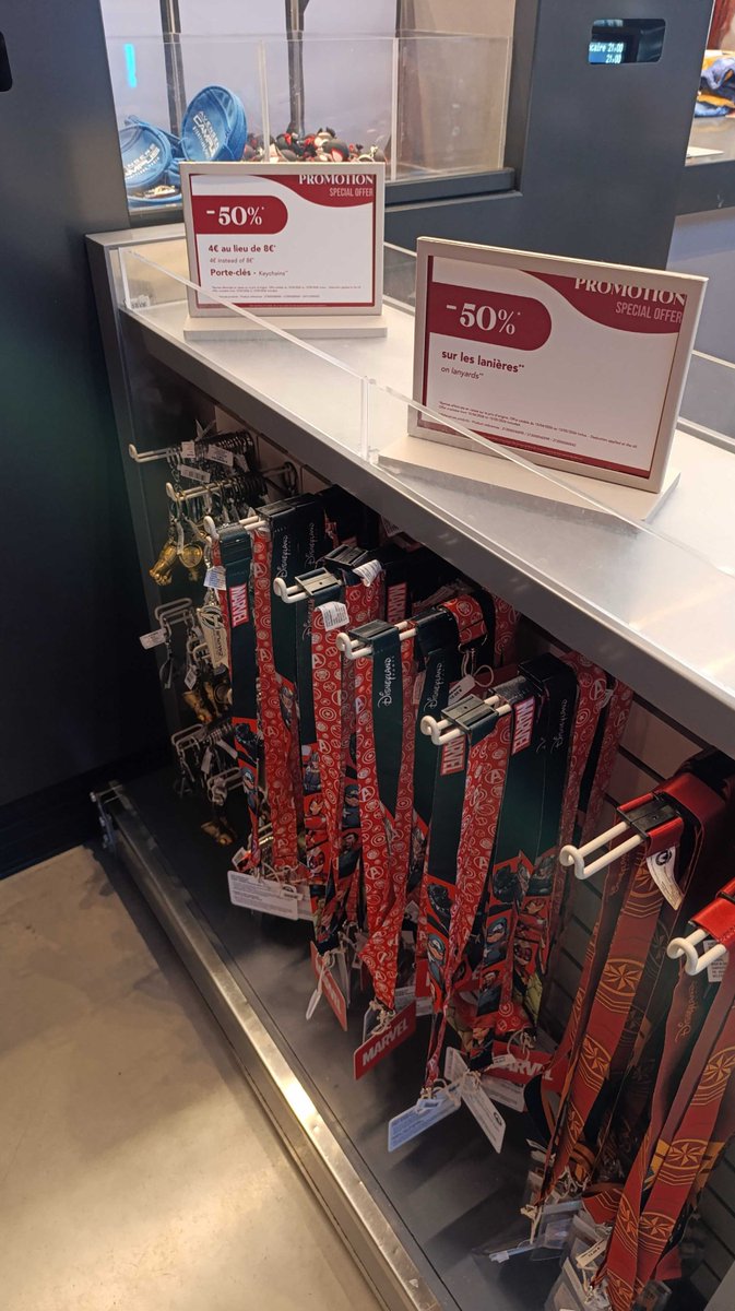 DisneyGazetteFr's tweet image. #DisneylandParis

Les promotions (jusqu'au 12/5) foisonnent à Mission Equipment! 🕸️

#Disney