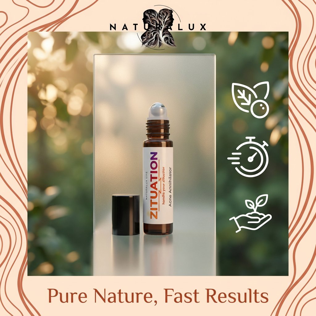 profitdigitally's tweet image. Handle your 'zituation' with the power of pure nature. 🌿 Our Acne Annihilator works fast to soothe and clear, keeping your skin journey gentle and grounded. Ready for a natural glow? Shop our collection today.

#NaturalSkincare #AcneCare #SelfCareRoutine #BotanicalBeauty