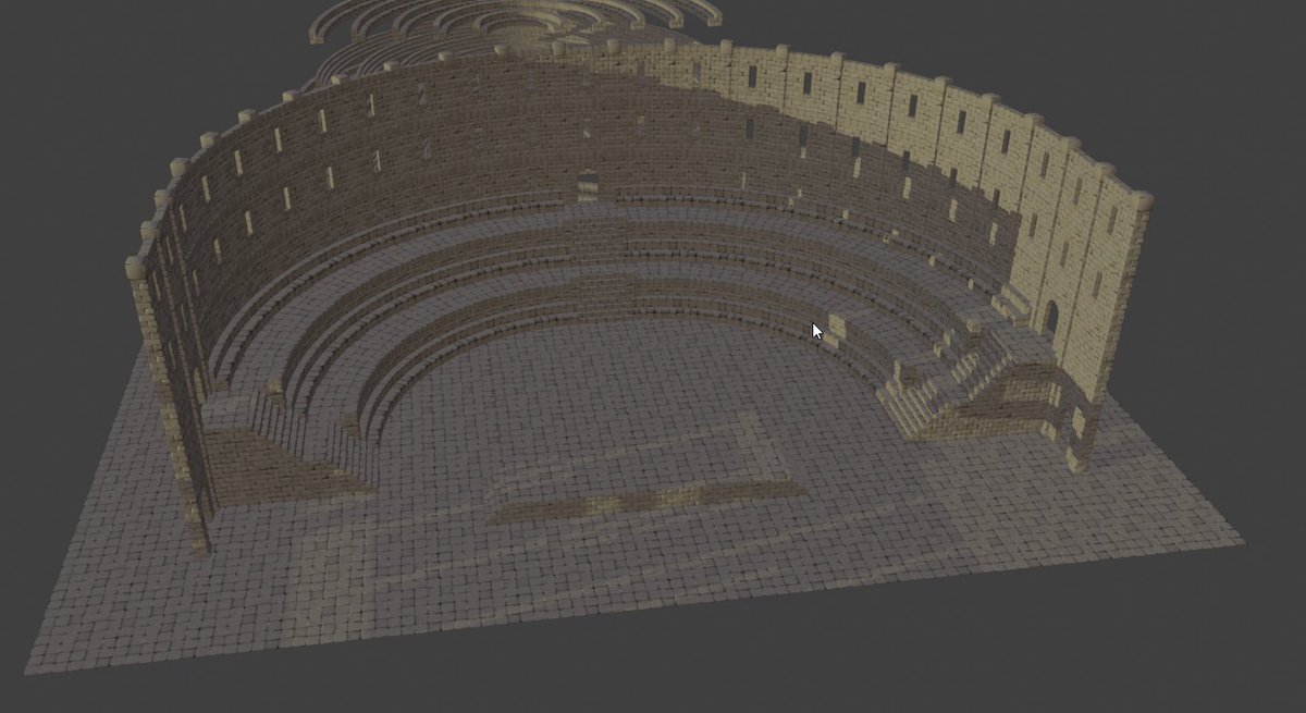 thats half a circle, looks nice