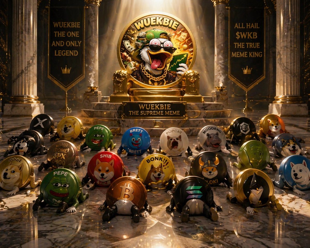 WUEKBIE's tweet image. I’m supreme meme #wuekbie #memecoin #CryptoRevolution