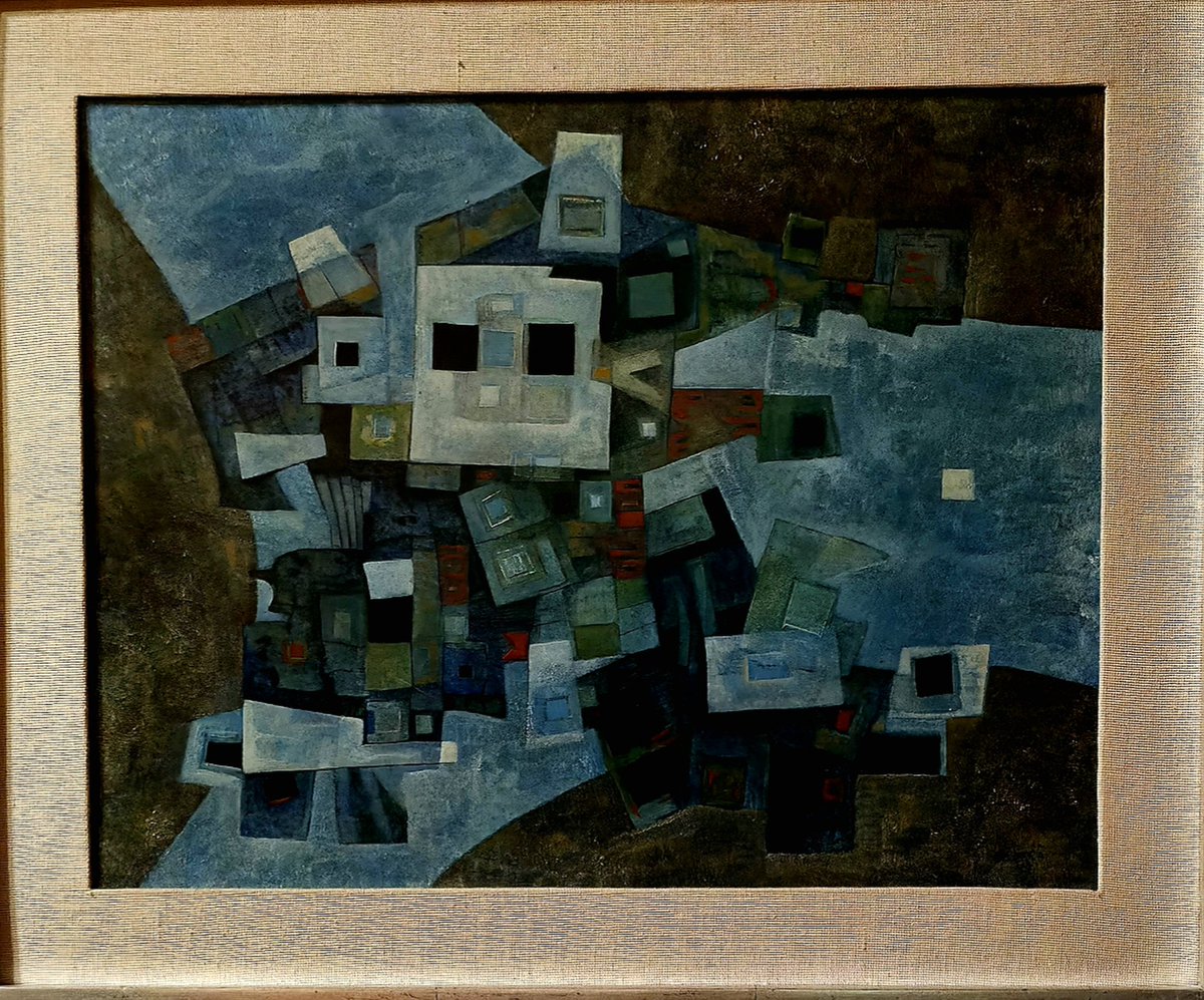 Otrebordm's tweet image. Mi pintura no es abstracta, es concreta. Lo que hago es dar forma visible a lo invisible...
Gunther Gerzso 🇲🇽👨🏻‍🎨
falleció el #21Abril del 2000🙏🏻
#FelizMartes #Pintura #Arte
#ArtistasMexicanos #OtrebordmXCultura