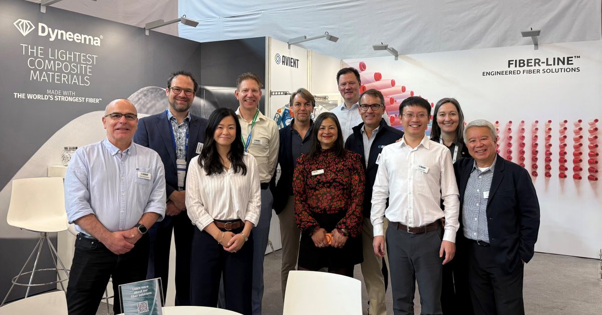 AvientCorp's tweet image. We're at #Techtextil2026 in Hall 11.1, Booth D18 with our advanced lightweighting #fiber technologies for performance #textile products like athletic footwear, mountaineering gear, medical braces &amp;amp; more! 
Featured products: bit.ly/4mIJ9AO
More: bit.ly/45PaFWj