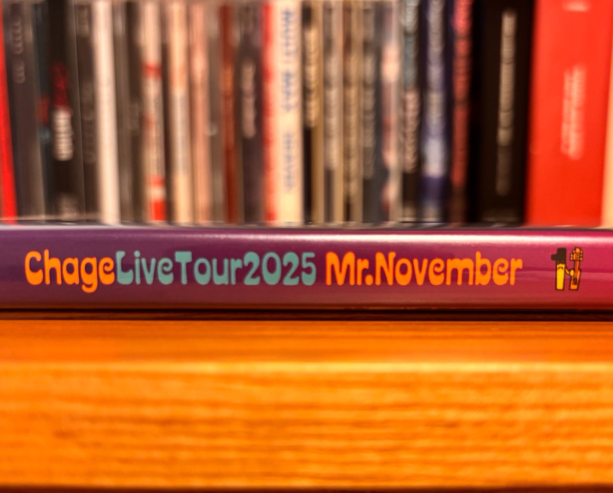 lune_larcenciel's tweet photo. 私の「One More Time」

ようこそ〜
いらっしゃいませ〜
おかえり〜

これでいつでも11月

#Chage
#ChageLiveTour2025
#Mr_November https://t.co/7hgr9EM3o1