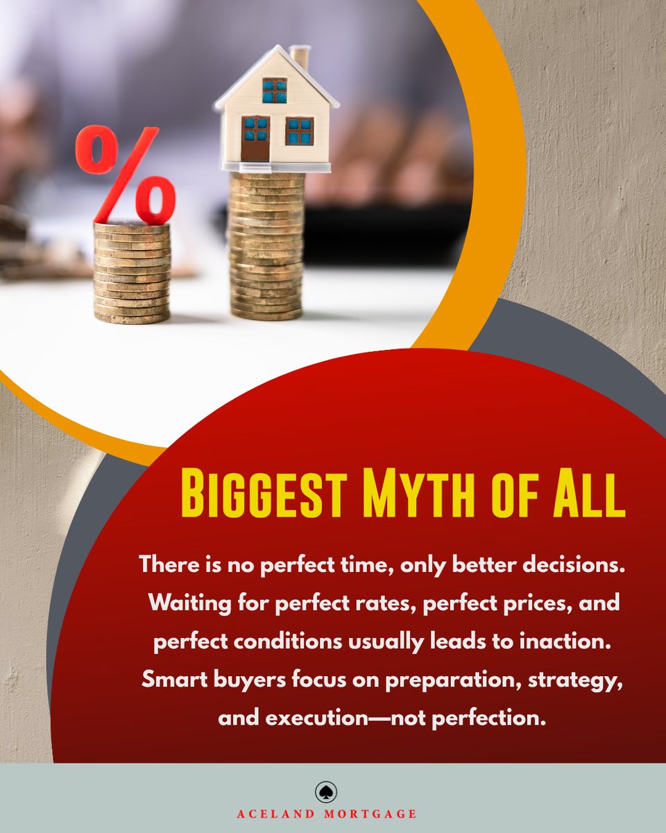 aceland_'s tweet image. No perfect moment—just better decisions. Smart buyers prepare, plan, and act.
#SmartBuyers #BetterDecisions #TakeAction #PreparedNotPerfect #HomeBuyingTips
