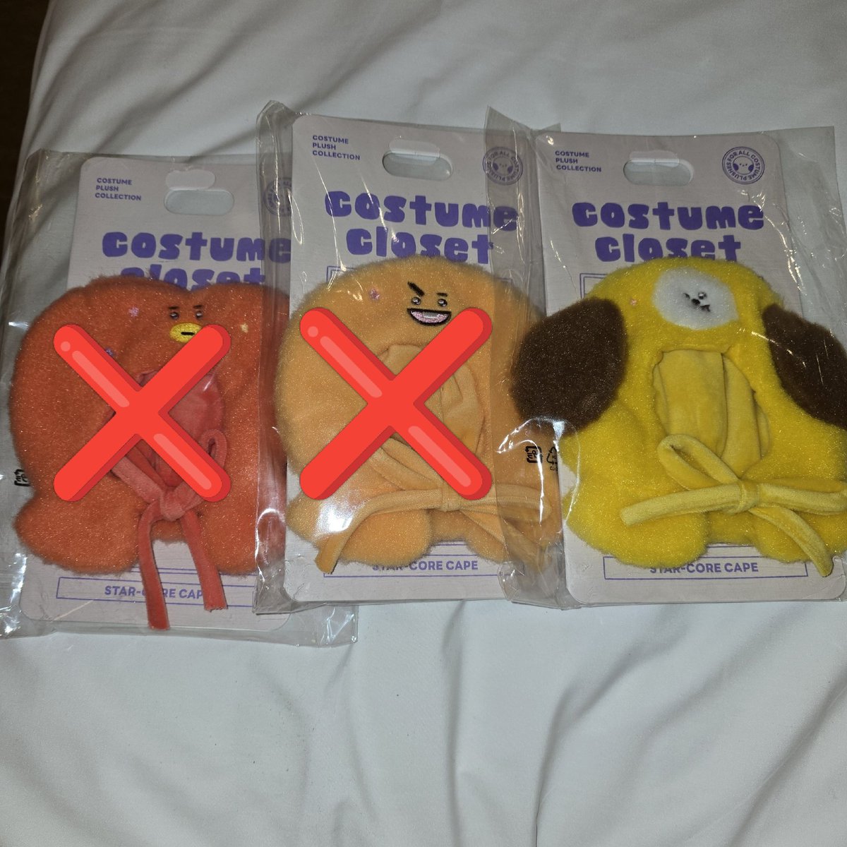 🇲🇾WTS
BT21 CHIMMY closet hood cape RM55
✅Can use as Army bomb cover
✅️bought from line friend korea
✅️Meet up at Kl sentral or any suitable place for us
❌️Price not include with postage
#myarmyjual #pasarbts