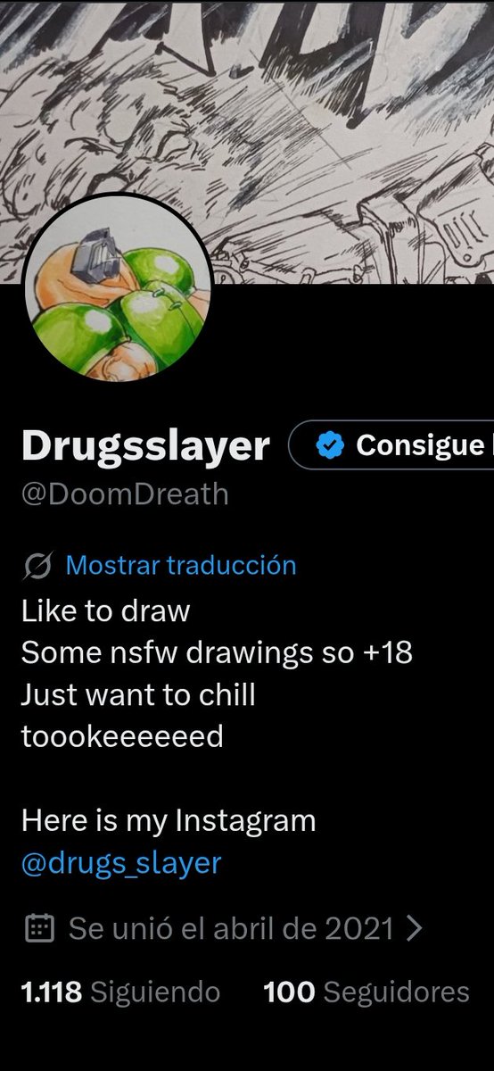 DoomDreath's tweet photo. Fuck yeaah 100 followers thanks guys ima draw more peak stuff for all off ya https://t.co/oLrgHDgIdb