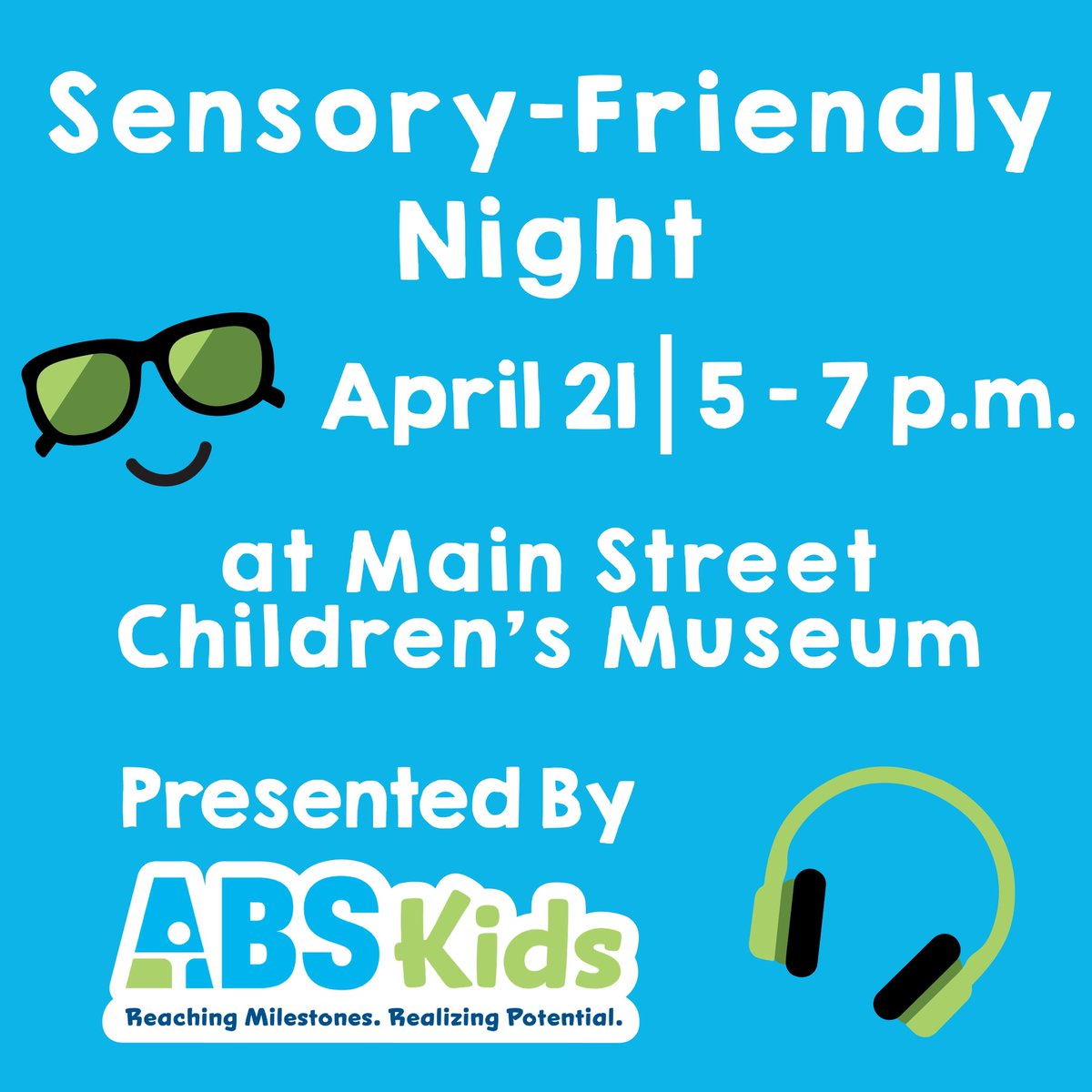 CHMuseums's tweet image. Join us for a FREE sensory-friendly evening ✨TONIGHT✨ from 5-7 p.m. We’re excited to announce that Tango’s Fun For You will be offering face painting and balloon animals. No pre-registration required. We’ll see you at Main Street Children’s Museum!