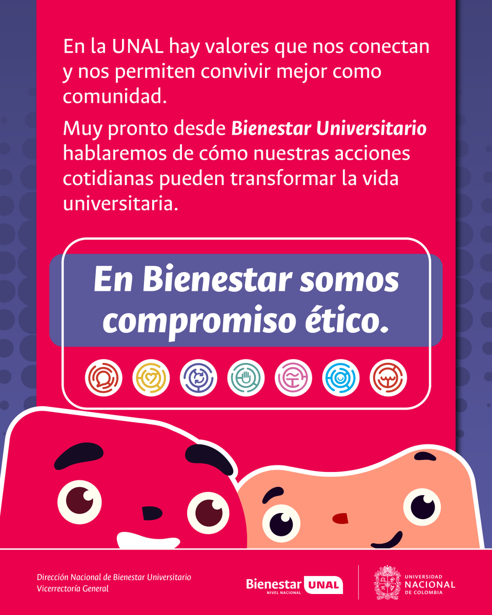 Dirección Nacional Bienestar UNAL tweet media