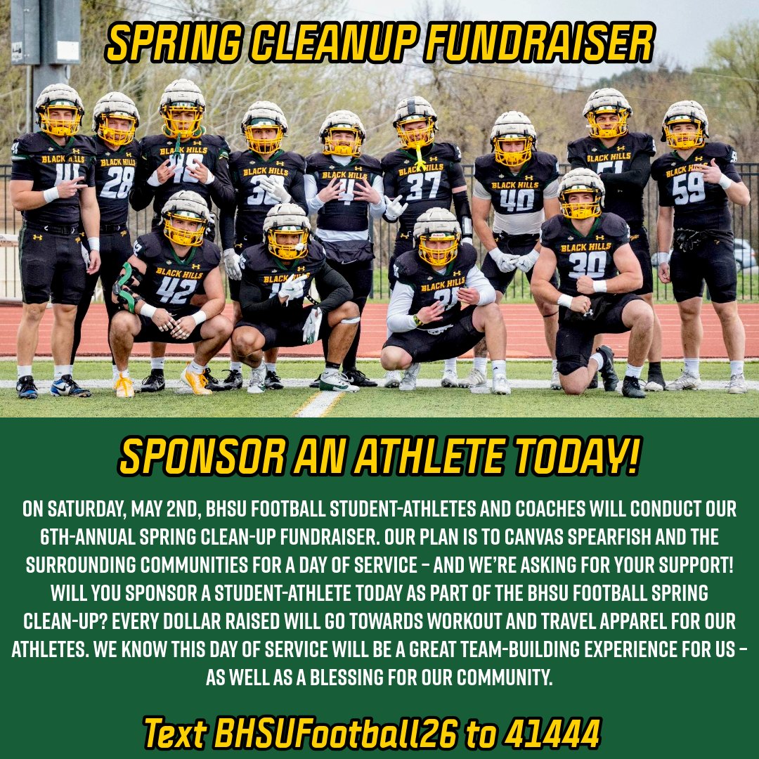 BHSU Football tweet media