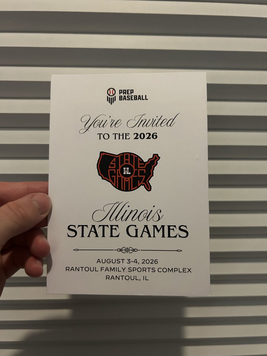 barsky44's tweet photo. Thank you @PrepBaseballIL for the State Games invite! So grateful for this upcoming opportunity this summer.
@TorqueLab @TopTierNorth @AHSvikingathle1 https://t.co/zQnXL7JemU