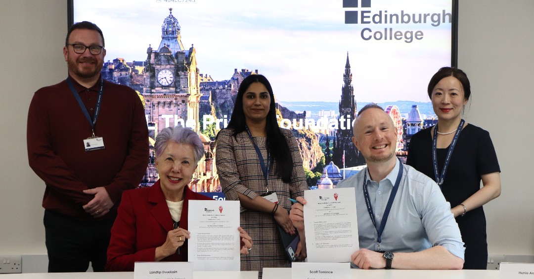 Edinburgh College tweet media