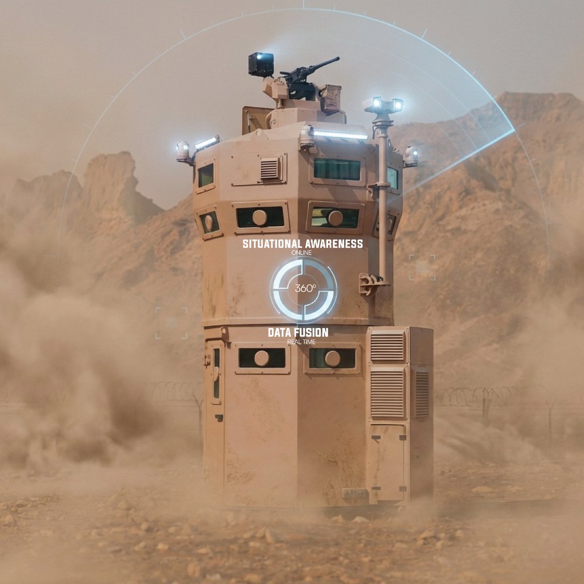 TagDynamics's tweet image. The Agentic Guard Tower by TAG Dynamics is the future of autonomous perimeter defense and persistent surveillance.

Contact us today for a full technical breakdown.

#TAGDynamics #DefenseTech #AutonomousSystems #BorderSecurity #MilitaryInnovation #SituationalAwareness #R&amp;amp;D