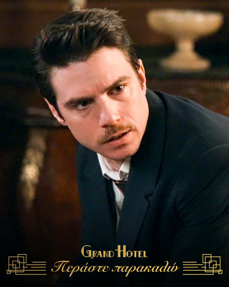 ANT1TV's tweet image. Με κομμένη την ανάσα μένει η Κυβέλη όταν ο Ρήγας της προτείνει να παντρευτούν…

🛎 Περάστε παρακαλώ στο #GrandHotel τώρα στον ΑΝΤ1.

#ant1tv #TuneIn