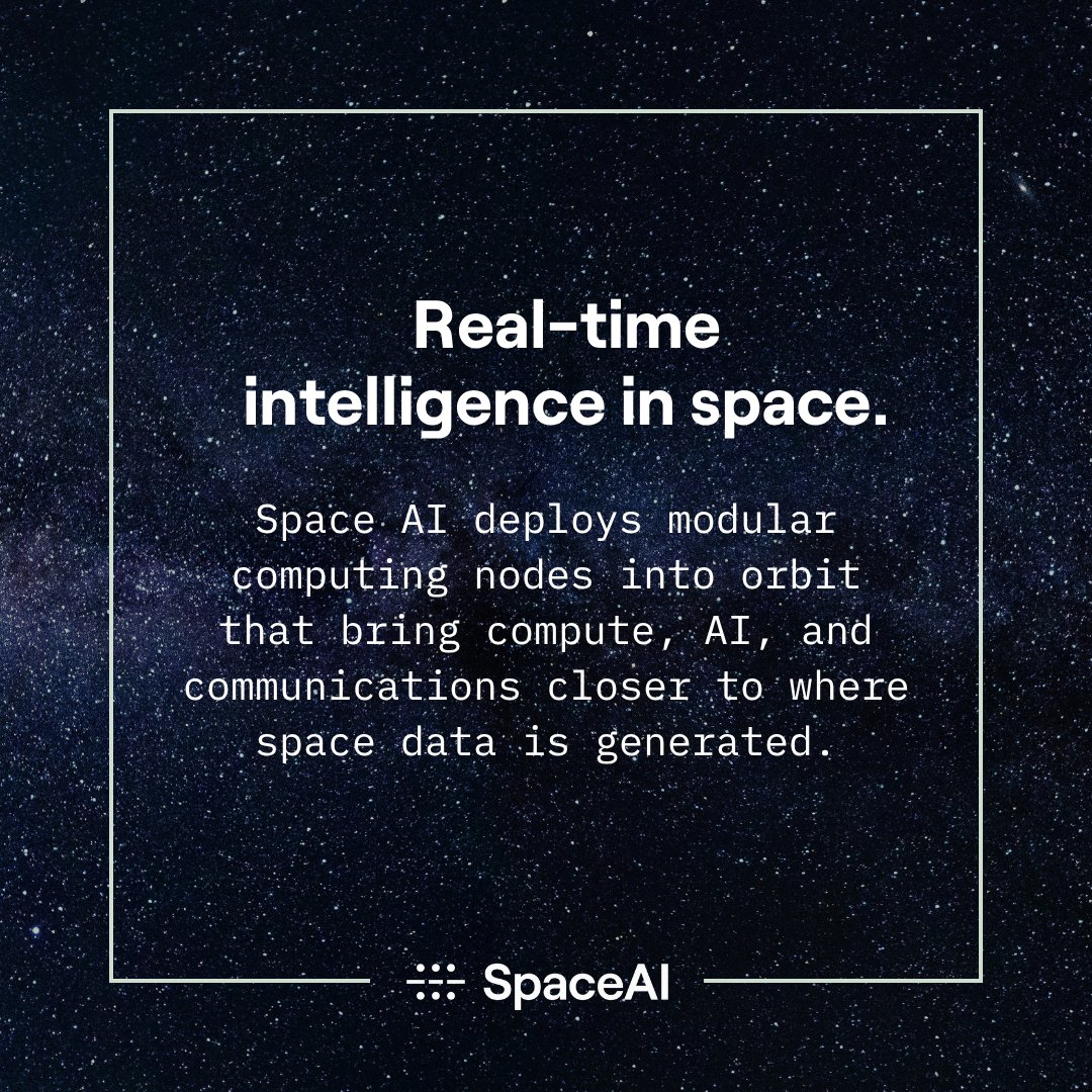 SPACE AI tweet media
