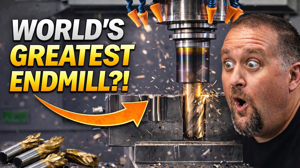 titangilroy's tweet image. Is This REALLY The World's GREATEST Endmill?

youtu.be/pW-E1b22O1o

#titansofcnc #cnc #cncmachining #cncmachinist #machining #innovation #technology
