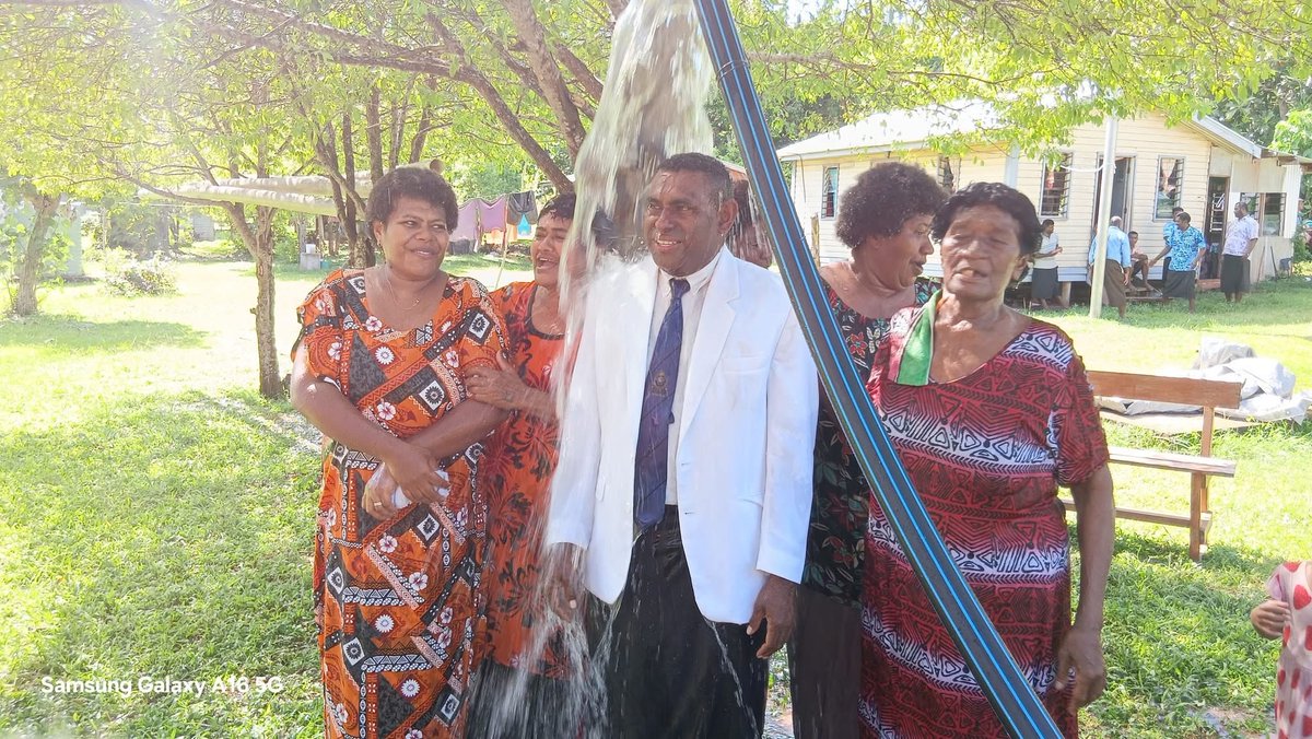 ‼️

After a jaw-dropping TWO FULL CENTURIES — that's not decades, not years, but literal HUNDREDS OF YEARS of waiting — the remote Vunikodi Village in Udu Point, Macuata, on the stunning island of Vanua Levu, Fiji has FINALLY got RUNNING WATER! 🌺

What a time to be alive