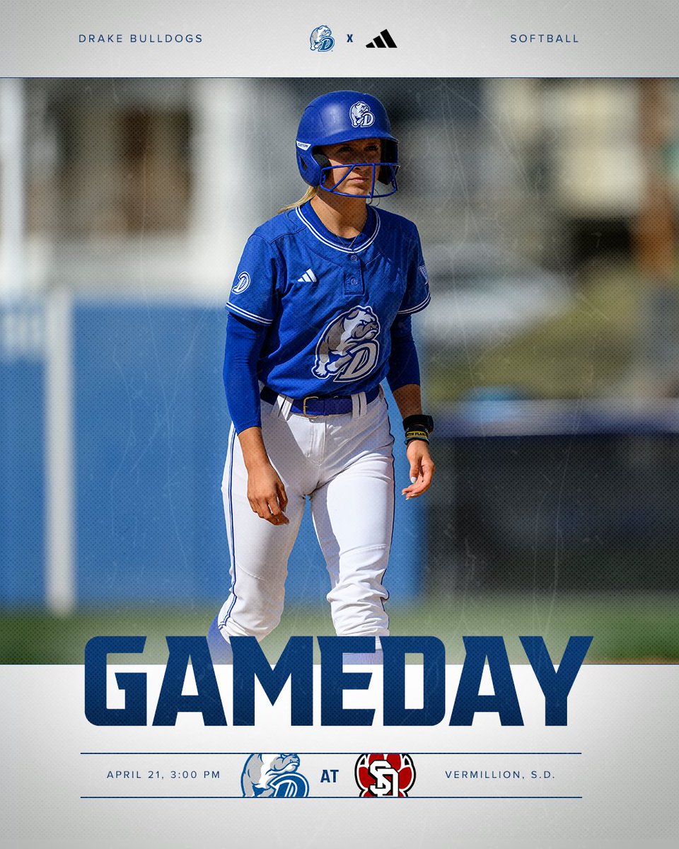 DrakeSoftball's tweet image. 𝘛𝘶𝘦𝘴𝘥𝘢𝘺 𝘛𝘪𝘭𝘵

🆚 @SDCoyotesSB 
⏰ 3:00 pm
🏟️ Nygaard Field
📍 Vermillion, S.D.
📺 bit.ly/4e1fa4Q
📊 bit.ly/3QjBBbG

#DSMHometownTeam