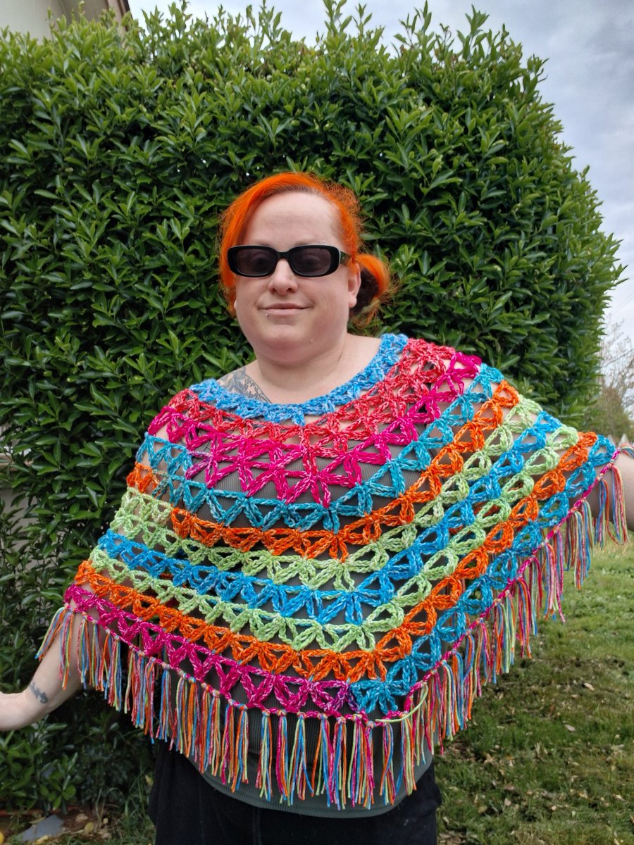 KaTapillars_Art's tweet image. More wearable fun for your everyday wear!

Been having so much fun with @Starlilylady testing team. We have been busy little bees!

Flower of Life Poncho in testing 

Let's make you one 😉🧶 
Shop in bio

#crochet #art #floweroflife