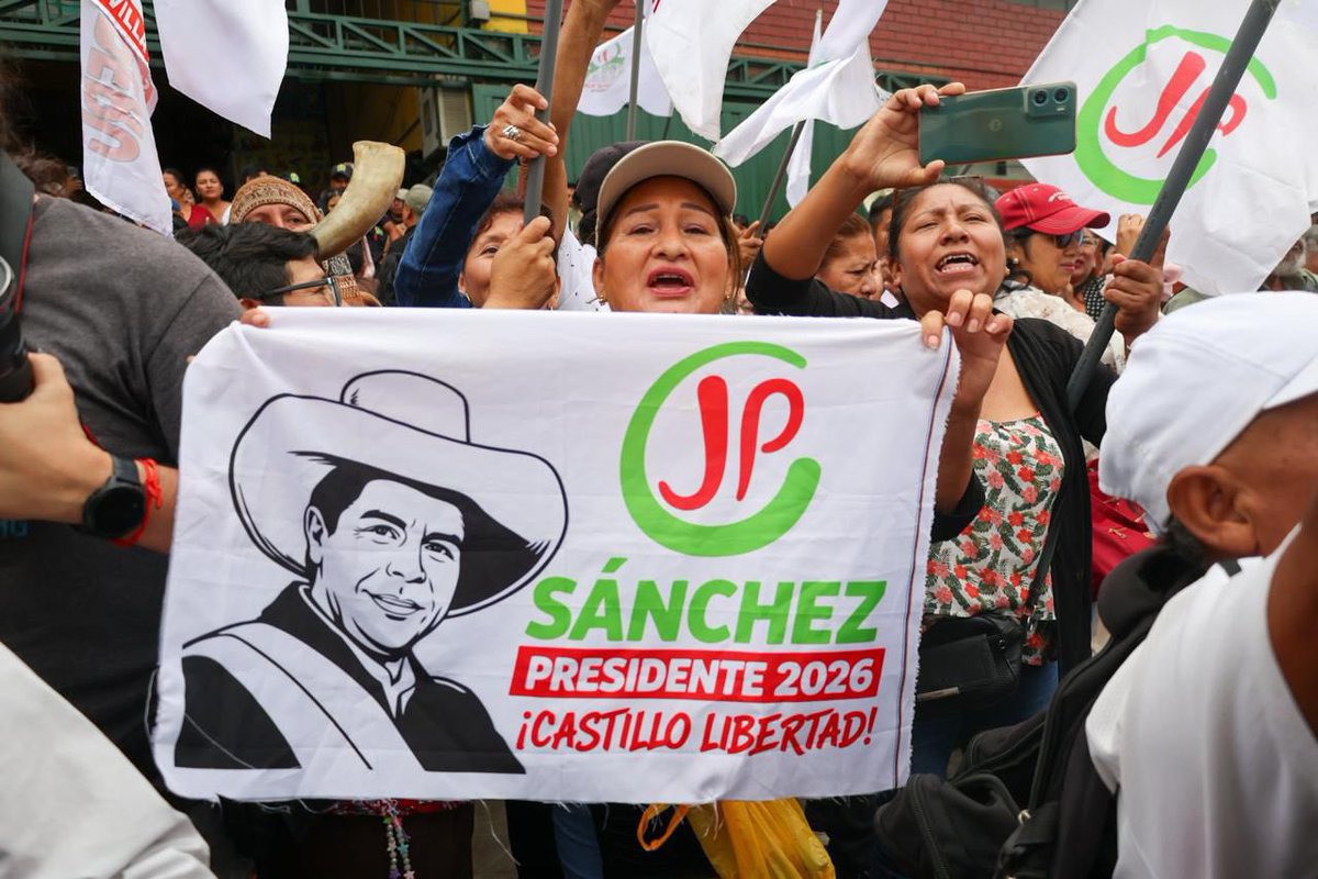 Roberto Sánchez Palomino tweet media