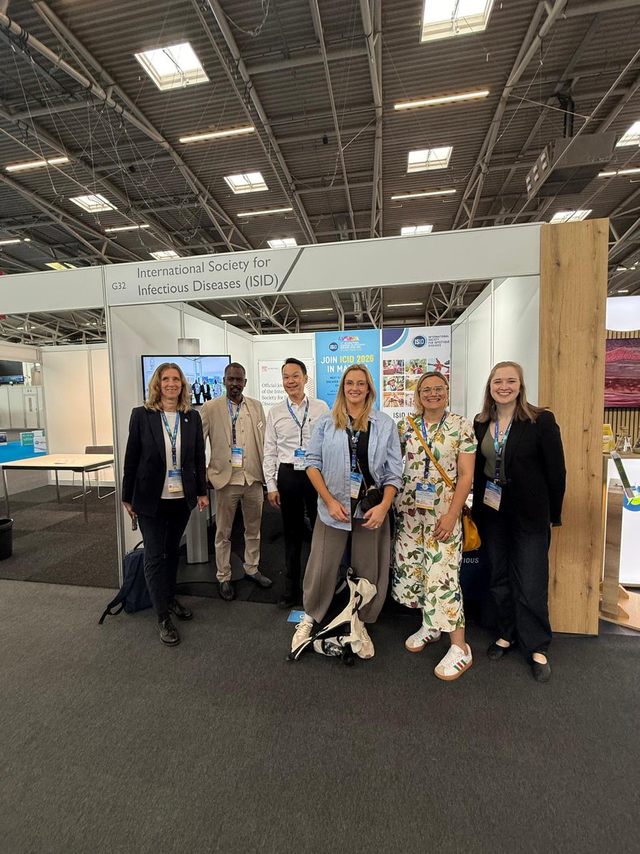 ISID_org's tweet photo. #ESCMIDGlobal2026 🇩🇪 comes to a close! This past week has been full of meaningful discussions on surveillance, diagnostics, and global collaboration to address #AMR.

Thank you to @ESCMID and everyone involved for making this all possible. See you next year at #ESCMIDGlobal2027! https://t.co/vyfpBusKb8