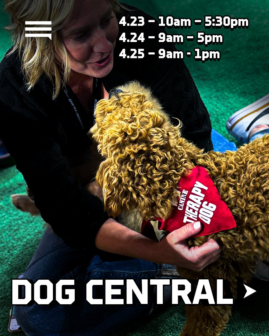 FirstNet's tweet image. Back by popular demand at @fdicevent! 🐾

Come de-stress after your training with therapy dogs at Central Park at LOS Stadium. 
 
Pop by to see the pups starting Thursday. 

4/23: 10am – 5:30pm
4/24: 9am – 5pm
4/25: 9am – 1pm

Full info - fdic.com/the-stadium/ce…

#FDIC #FirstNet