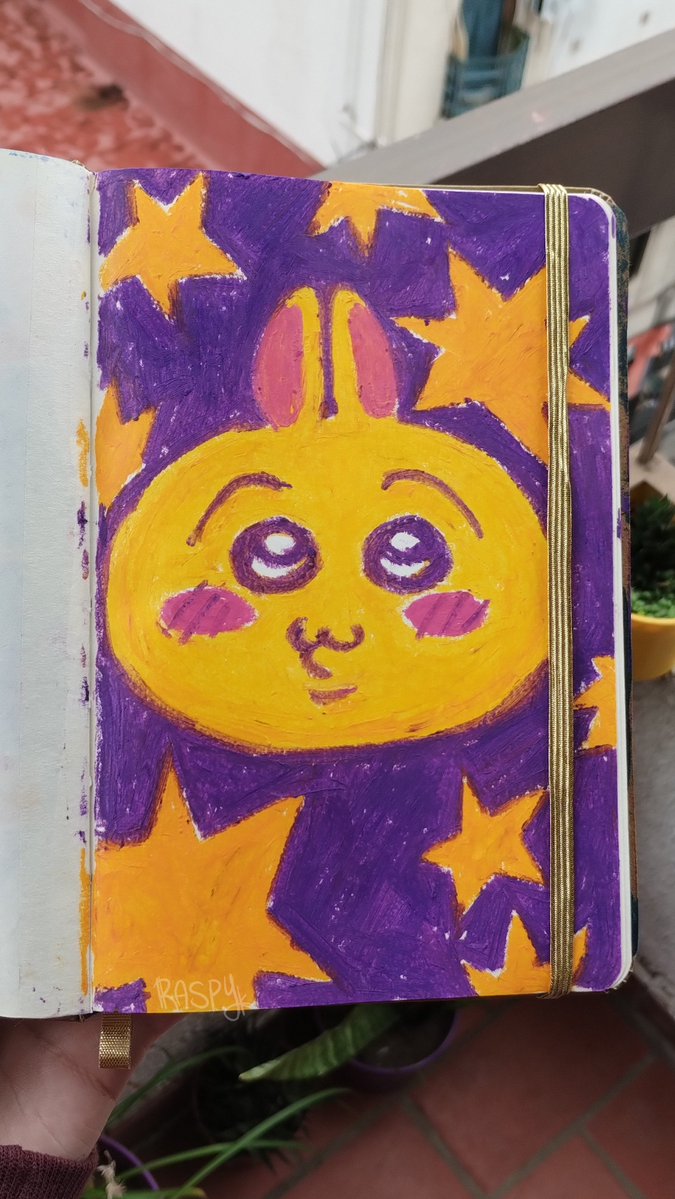 My chud son 🌟
Oil stick on paper 🖍️
#Chiikawa