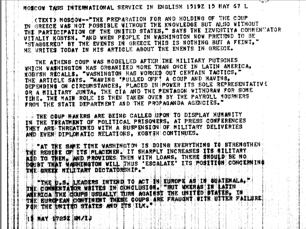 SebastianoTimp4's tweet photo. Unfortunately, the opportunistic USSR blamed the innocent Americans.
Thankfully, today's Greek Communists have corrected this grave error. https://t.co/brjuHtowdD