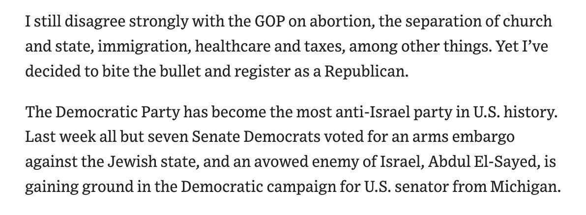 GOP's latest recruit: the creepy lawyer who negotiated a sweetheart deal for Jeffrey Epstein in 2008, is a single-issue voter (Israel), and wants an Orwellian purge of Tucker Carlson for thought crimes against The Party that he just joined two minutes ago

Good get!