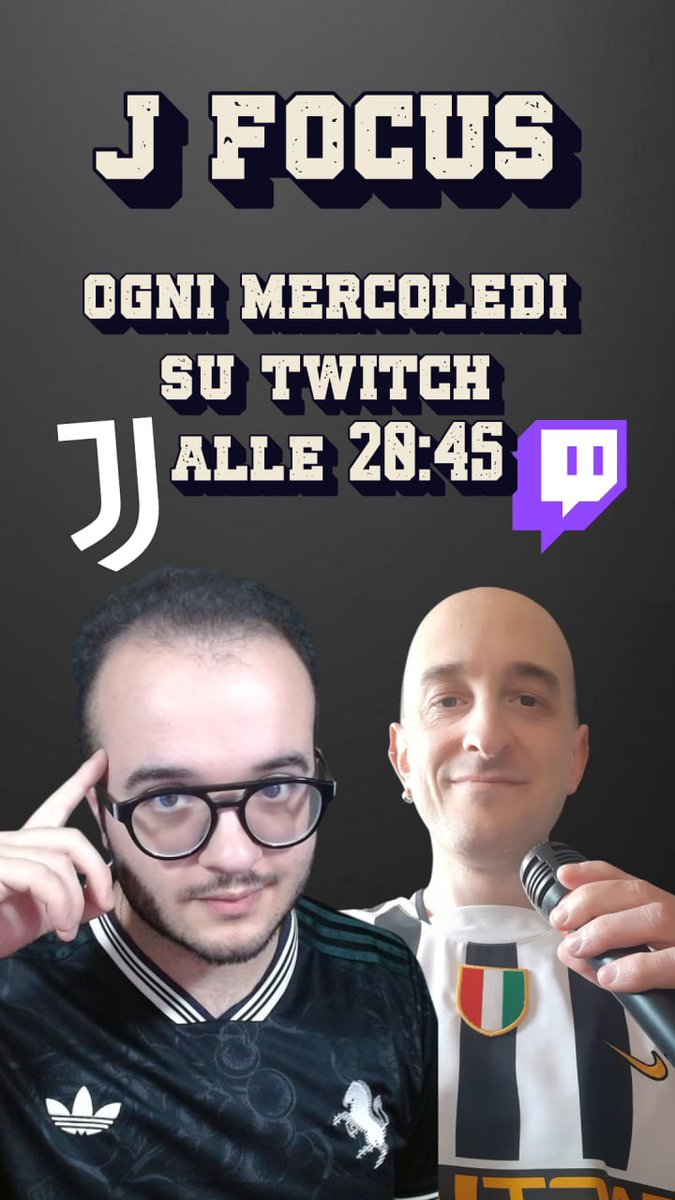 parliamodijuve's tweet photo. DOMANI ORE 20.45
CANALE TWITCH DI SAVIOR @EmilianSavior
https://t.co/pNEyIJ7cIV
#parliamodijuventus #emiliansavior #jfocus #juventus #juve #finoallafineforzajuventus https://t.co/zPGXYlXxUr