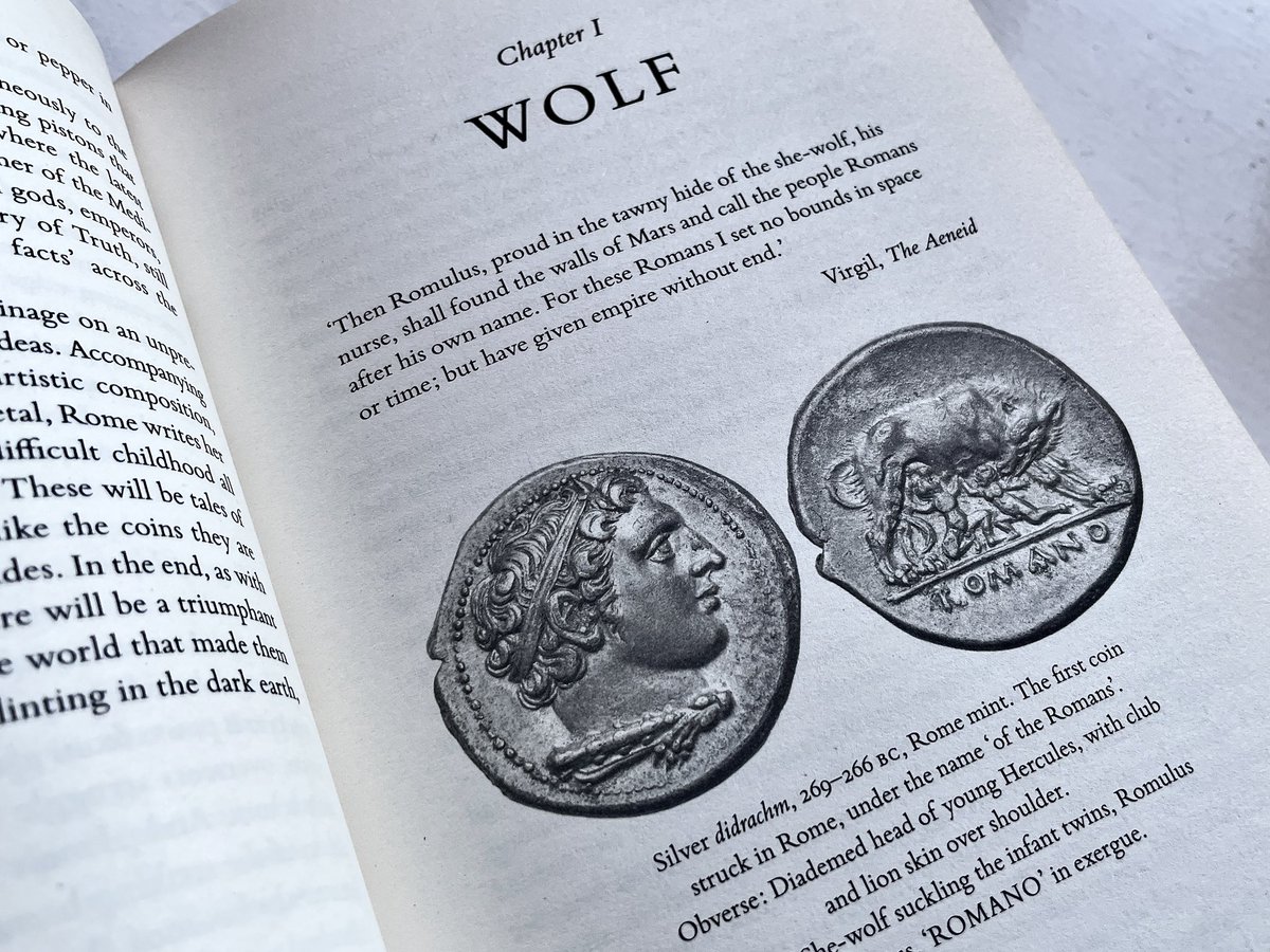 ‘Then Romulus, proud in the tawny hide of the she-wolf, his nurse, shall found the walls of Mars and call the people Romans after his own name…’

Happy Birthday, Roma! 🎉