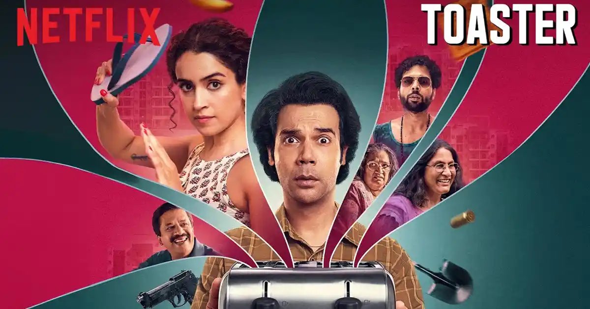 Erohsikreddy's tweet image. *•*•90•*•*
#Toaster is a partly engaging comedy drama with some genuinely funny moments. The premise is solid, but the screenplay doesn’t help the film live up to its promise. #RajkumarRao is hilarious and is well supported by #SanyaMalhotra and the rest of the cast.