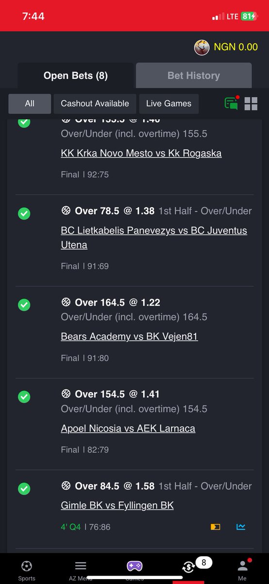 Some punters will take a screenshot like this and write almost boom meanwhile game don Dey spoil for up😂🤣