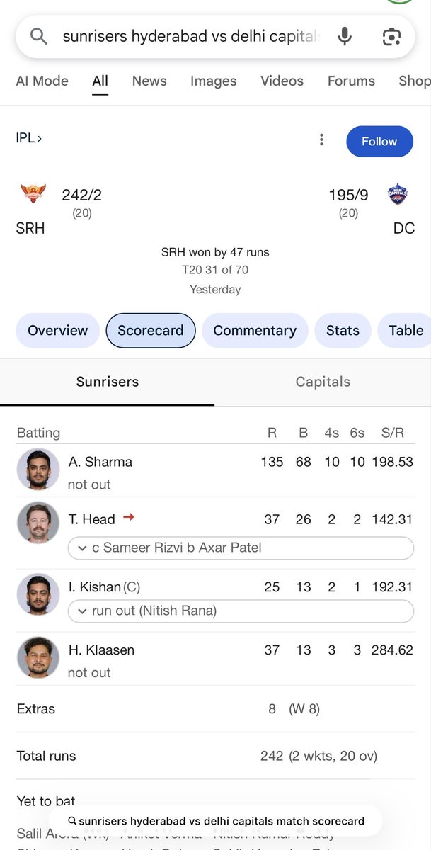 tsksingh80's tweet image. When all heads except for THE Head are incorrect. #IPL #Google 
(Now don’t troll me for Ishan)