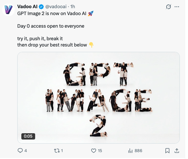 Wonder what's coming from OpenAI? 
then VadooAI drop this an hour before they make their own announcement!