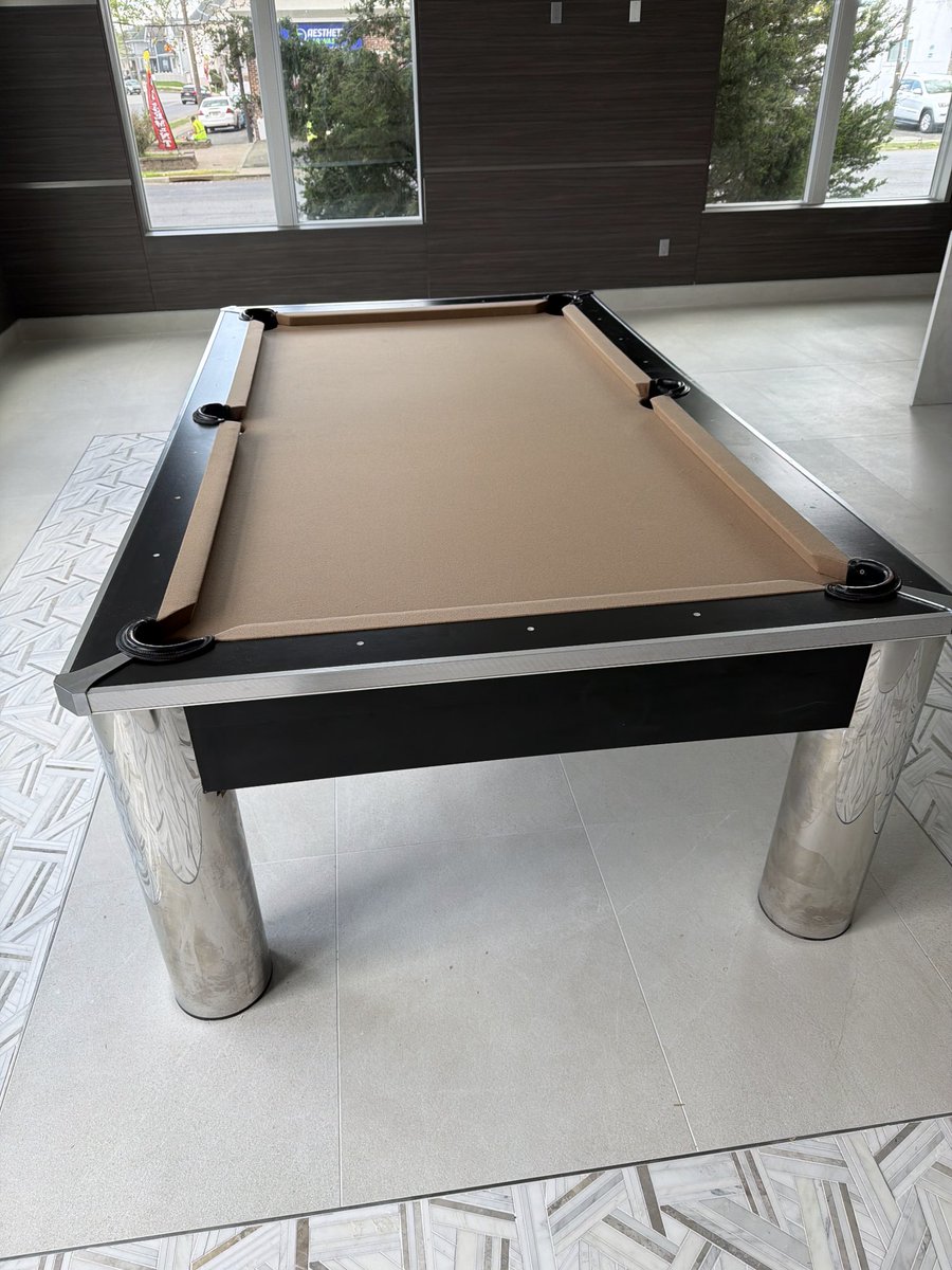 ATeamPoolTable's tweet image. New camel cloth 👌📦🎱
A-Team Pool Table Services
Call us at: (201) 538-5428

#pooltableservices #pooltable #billiards #newjersey #newyork #billiardtable #pooltablerefelting #pooltablemoving #pooltablemove #pooltablesetup #pooltablerepair #moving #relocate #pooltables #poolhall