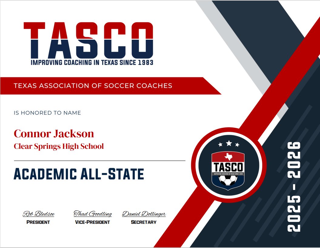 CSChargerSoccer's tweet photo. Congratulations to all of the Boys Soccer players on another phenomenal season and all the accolades they have earned! TASCO Academic All-State Award Recipients are: https://t.co/0faCBzITfN