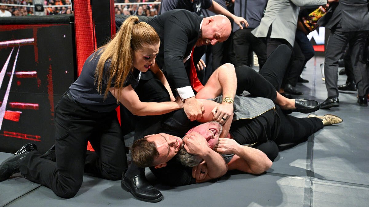 On this day in 2025, Gunther choked out Pat McAfee