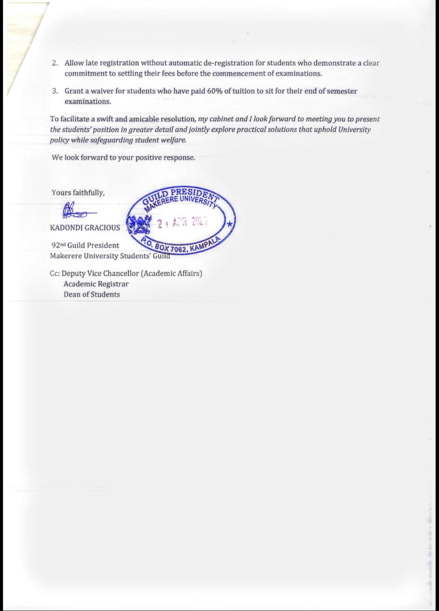 Makerere Students' Guild tweet media