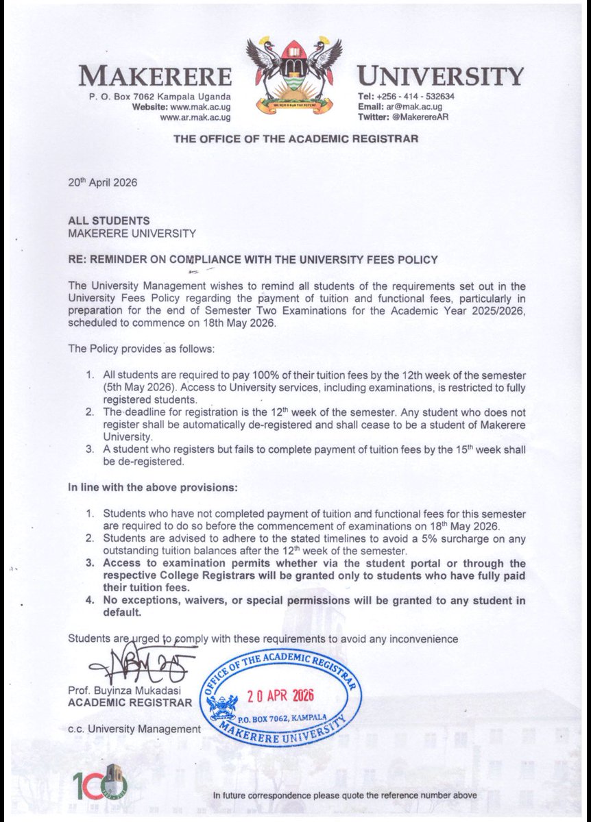 Makerere Students' Guild tweet media