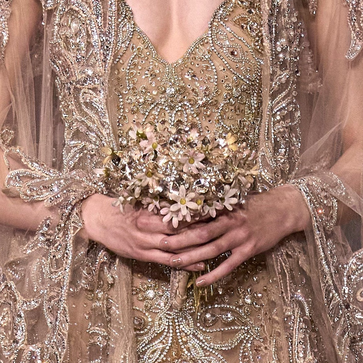 slim fit dress slacks LOOK 16 - ELIE SAAB BRIDAL main image 1