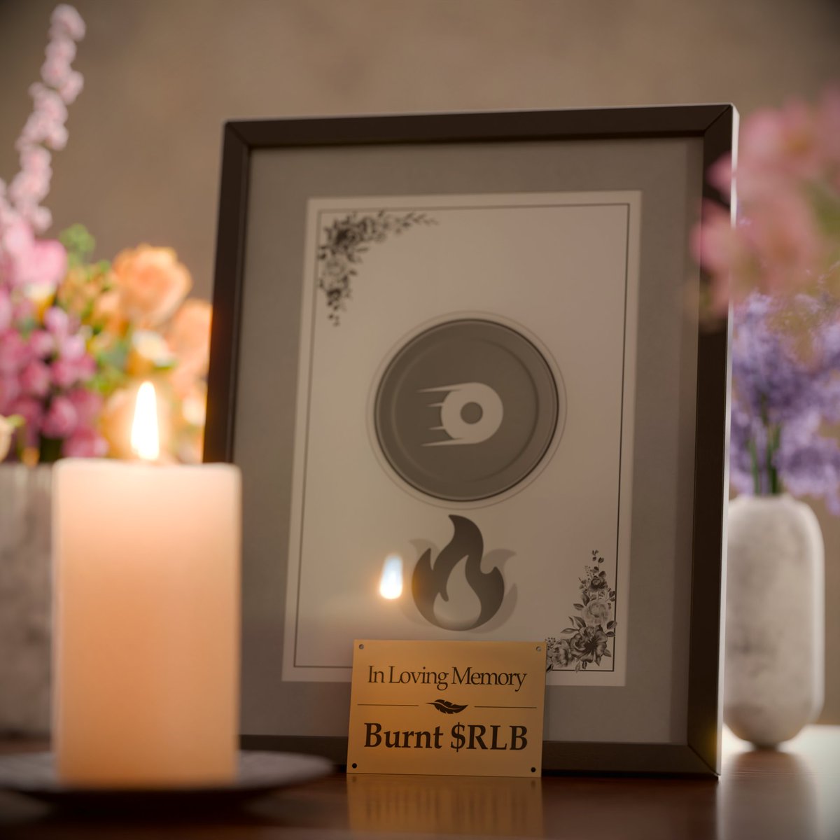 rollbit's tweet image. This post is made in loving memory of $RLB ❤️‍🔥

Two-thirds of the original supply is gone forever... but never forgotten.

We'd love to hear from both hodlers and haters — share a few words about the burnt RLB below.

#RIP 🪦