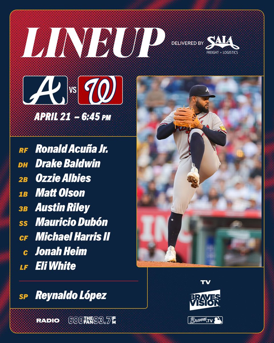 Braves's tweet image. Day 2!

#BravesCountry