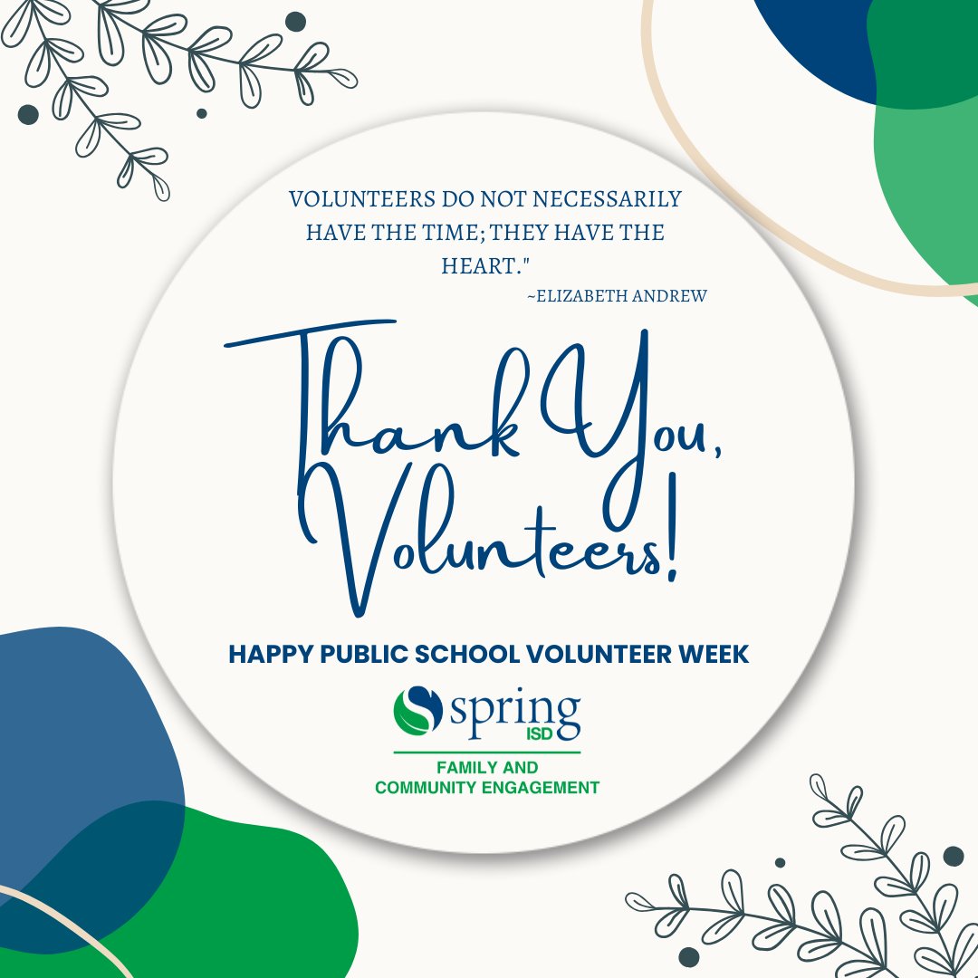Spring ISD Family & Community Engagement tweet media