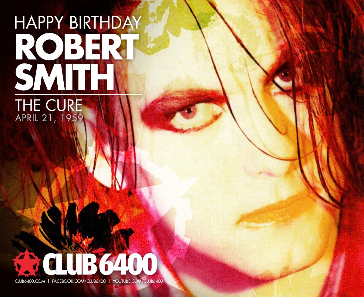 🎂 Iconic B-Days: Robert Smith of The Cure turns 67 today April 21, 1959. Greatest hair. Great tunes. Great memories. What is your favorite Cure song?