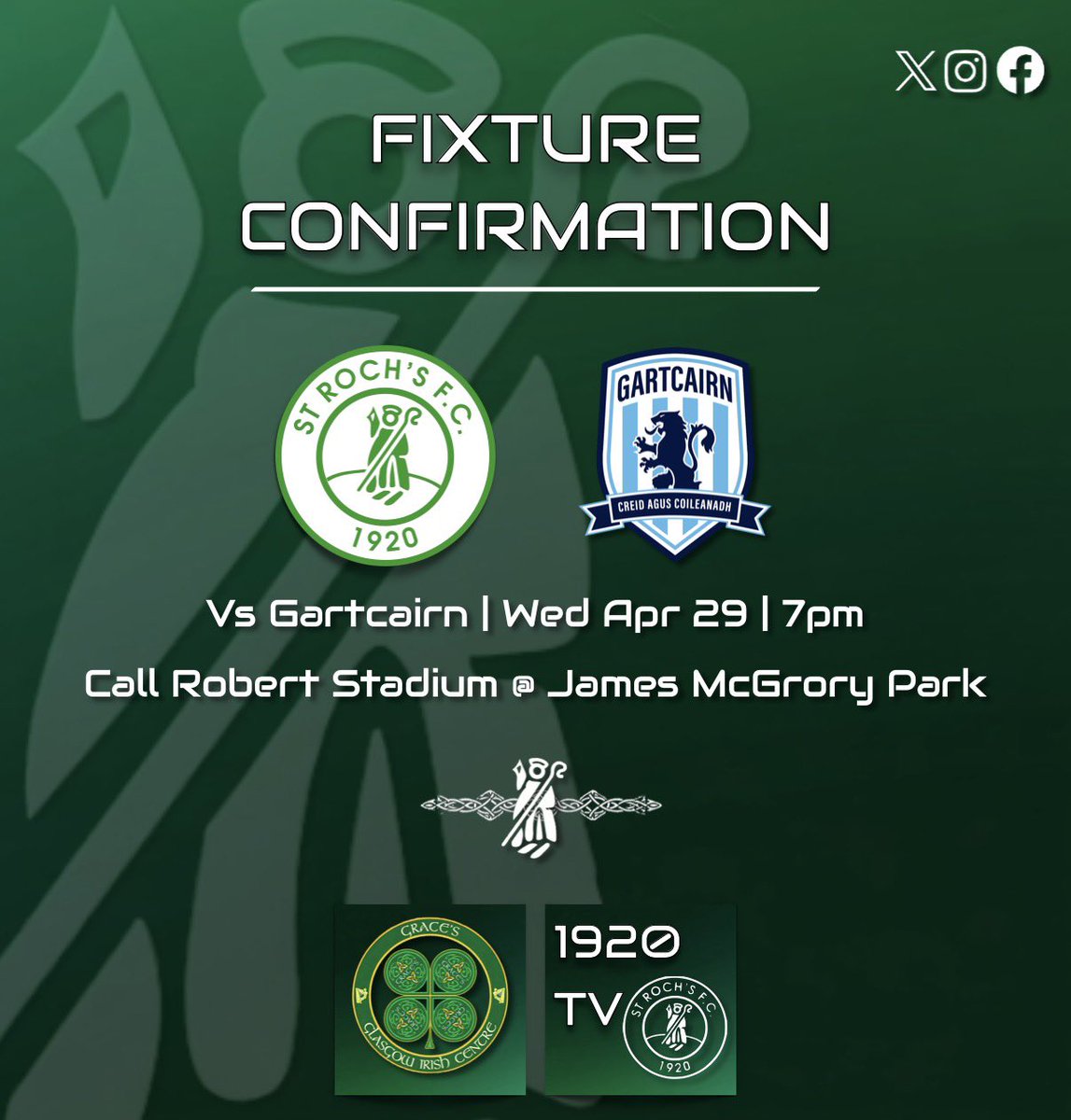 St Roch's FC tweet media