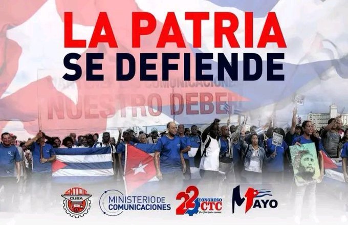 #ALaPatriaSeDefiende defendiendo la Revolución. #CubaVencerá #PinardelRío